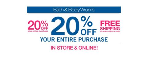 bath and body free shipping code no minimum|bath and body promotion code.